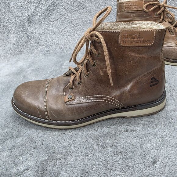 Bull Boxer Gelos Brown Leather Laced Boots Men\'s Size 9 main image 6